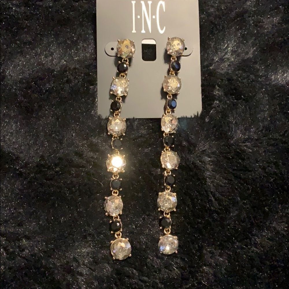 Inc long dangle earrings - Picture 1 of 4